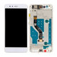 Wyświetlacz do Huawei P10 lite, Ekran dotykowy z ramką, Pearl White, TFT