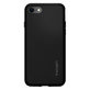 Etui do iPhone 7, 8, SE 2020, SE 2022, Liquid Air, Czarny, Black, Spigen