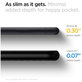 Etui do iPhone 7, 8, SE 2020, SE 2022, Liquid Air, Czarny, Black, Spigen