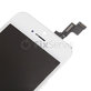 Wyświetlacz dla iPhone 5S, SE, White, Ekran dotykowy z ramką