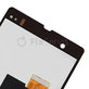 Wyświetlacz do Sony Xperia Z L36H, C6603, Ekran dotykowy bez ramki, TFT