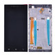 Wyświetlacz do Lenovo P70, Ekran dotykowy z ramką, Czarny, Black, TFT