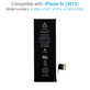 Bateria dla iPhone 5C, 1510mAh
