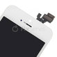 Wyświetlacz dla iPhone 5, White, Ekran dotykowy z ramką