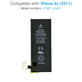 Bateria dla iPhone 4S, 1430mAh