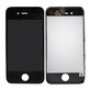 Wyświetlacz dla iPhone 4, Black, Ekran dotykowy z ramką