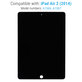 Wyświetlacz LCD dla iPad Air 2, Black, Ekran dotykowy bez ramki, Refurbished