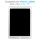 Wyświetlacz LCD dla iPad Air 2, White, Ekran dotykowy bez ramki, Refurbished