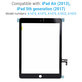 Ekran dotykowy dla iPad Air, iPad (5th Gen 2017), Black