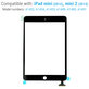 Ekran dotykowy dla iPad Mini, Mini 2, Black