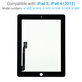 Ekran dotykowy dla iPad 3, iPad 4, Black