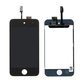 Wyświetlacz LCD dla iPod Touch (4th Gen), Black, Ekran dotykowy z ramką