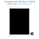 Wyświetlacz LCD dla iPad Pro 9.7" (2016), White, Ekran dotykowy bez ramki