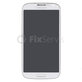 Wyświetlacz OLED do Samsung S4 i9505, Ekran dotykowy z ramką, White Frost