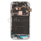 Wyświetlacz OLED do Samsung S4 i9505, Ekran dotykowy z ramką, White Frost