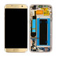 Wyświetlacz do Samsung S7 Edge G935F, Ekran dotykowy z ramką, GH97-18533C, GH97-18594C, GH97-18767C, Złoty, Gold, Genuine Service Pack