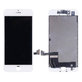 Wyświetlacz dla iPhone 7, White, Ekran dotykowy z ramką