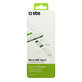 Adapter Micro-USB do USB-C, Biały, White, Baseus
