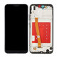 Wyświetlacz do Huawei P20 Lite, Ekran dotykowy z ramką, Czarny, Black, TFT