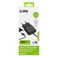 Podróżny adapter ładujący z USB-C, 1m, 3100mAh, Ultraszybkie ładowanie, Czarny, Black, SBS