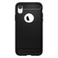 Etui do iPhone XR, Rugged Armor, Czarny, Black, Spigen