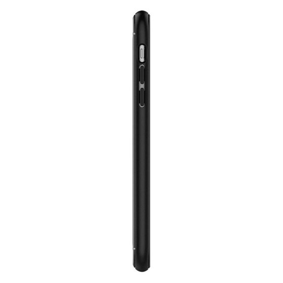 Etui do iPhone XR, Rugged Armor, Czarny, Black, Spigen