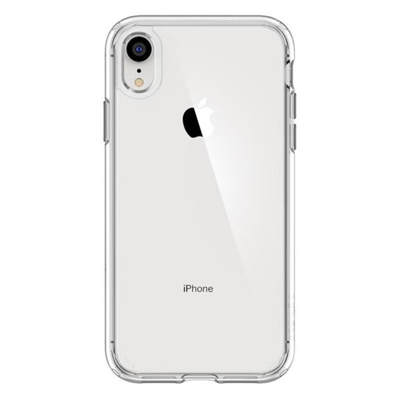 Etui do iPhone XR, Ultra Hybrid, Przezroczysty, Transparent, Spigen