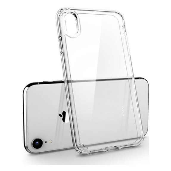 Etui do iPhone XR, Ultra Hybrid, Przezroczysty, Transparent, Spigen