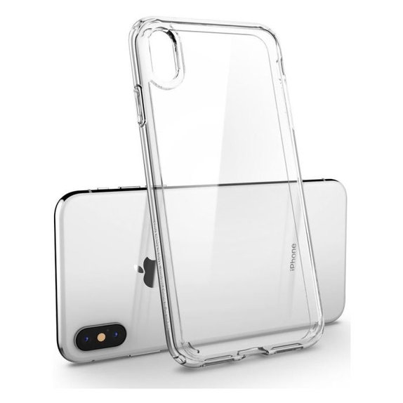 Etui do iPhone XS Max, Ultra Hybrid, Przezroczysty, Transparent, Spigen