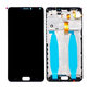 Wyświetlacz do Asus Zenfone 4 Max ZC554KL (X00ID), Ekran dotykowy z ramką, Deepsea Black, Genuine Service Pack