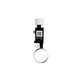 Przycisk Home do iPhone 7, 7 Plus, 8, 8 Plus, SE (2020), SE (2022), JCID 6 Gen, Srebrny, Silver
