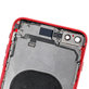 Tylna obudowa z malymi czesciami do iPhone 8 Plus, Czerwony, Red