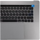 Górna ramka klawiatury z klawiaturą US, mikrofonem, trackpadem i głośnikami do MacBook Pro 15" A1707 (Late 2016 - Mid 2017), Space Gray