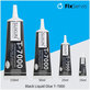 Klej T-7000, 15ml, Czarny, Black