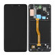 Wyświetlacz do Samsung A9 A920F (2018), Ekran dotykowy z ramką, GH82-18308A, GH82-18322A, Caviar Black, Genuine Service Pack