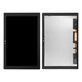 Wyświetlacz do Sony Xperia Tablet Z4 SGP712, Ekran dotykowy bez ramki, Czarny, Black, TFT