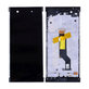 Wyświetlacz do Sony Xperia XA1 G3121, Ekran dotykowy z ramką, Czarny, Black, TFT
