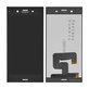 Wyświetlacz do Sony Xperia XZ1 G8341, Ekran dotykowy bez ramki, Czarny, Black, TFT
