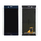 Wyświetlacz do Sony Xperia XZ F8331, Ekran dotykowy bez ramki, Niebieski, Blue, TFT