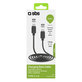 Kabel USB-C / USB-C (1.5m), czarny, black, SBS