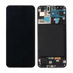 Wyświetlacz do Samsung A50 A505F, Ekran dotykowy z ramką, GH82-19204A, GH82-19713A, GH82-19714A, GH82-19289A, Czarny, Black, Genuine Service Pack