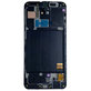 Wyświetlacz do Samsung A40 A405F, Ekran dotykowy z ramką, GH82-19672A, GH82-19674A, Czarny, Black, Genuine Service Pack