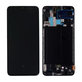 Wyświetlacz do Samsung A70 A705F, Ekran dotykowy z ramką, GH82-19747A, GH82-19787A, Czarny, Black, Genuine Service Pack