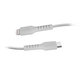 Kabel Lightning / USB-C (1m), Biały, White, SBS