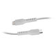 Kabel Lightning / USB-C (2m), Biały, White, SBS