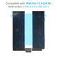 Bateria dla iPad Pro 11.0" (1st Gen 2018), 7812mAh