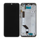 Wyświetlacz do Xiaomi Redmi Note 7, Ekran dotykowy z ramką, 5606100920C7, 560610100033, 560610125033, Space Black, Genuine Service Pack