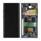 Wyświetlacz do Samsung Note 10 Plus, Ekran dotykowy z ramką, GH82-20838A, G82-20900A, Aura Black, Genuine Service Pack
