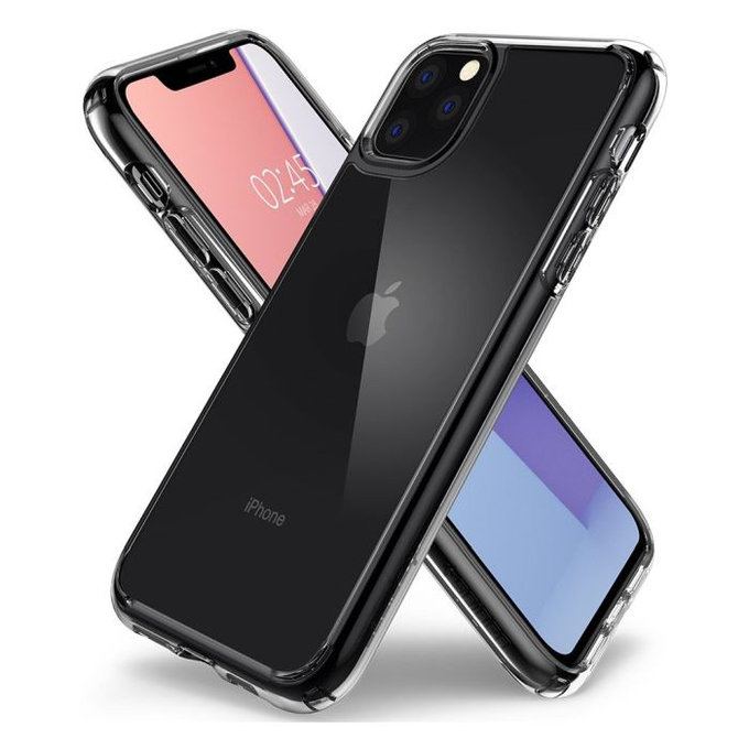Etui do iPhone 11 Pro Max, Ultra Hybrid, Przezroczysty, Transparent, Spigen