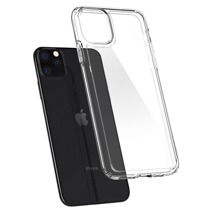 Etui do iPhone 11 Pro Max, Ultra Hybrid, Przezroczysty, Transparent, Spigen